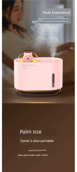 New Arrival Mini Humidifier USB Portable Cute Pet Small Night Lamp Mini Humidifier Cross-Border Small Humidifier