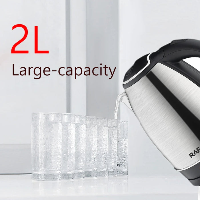 2L Electric Kettle Stainless Steel Kitchen Appliances Smart Kettle 1500W Whistle Kettle Samovar Tea Coffee Thermo Pot