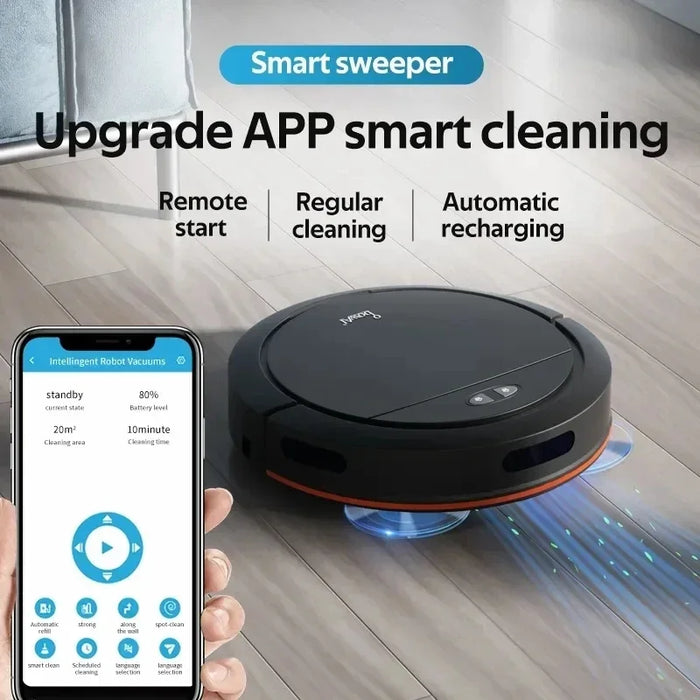 4000PA Robot Vacuum Cleaner, Automatic Recharge,Smart Home Mop , Breakpoint Cleaning , Wet And Dry,Smart Home Cleaning Tools