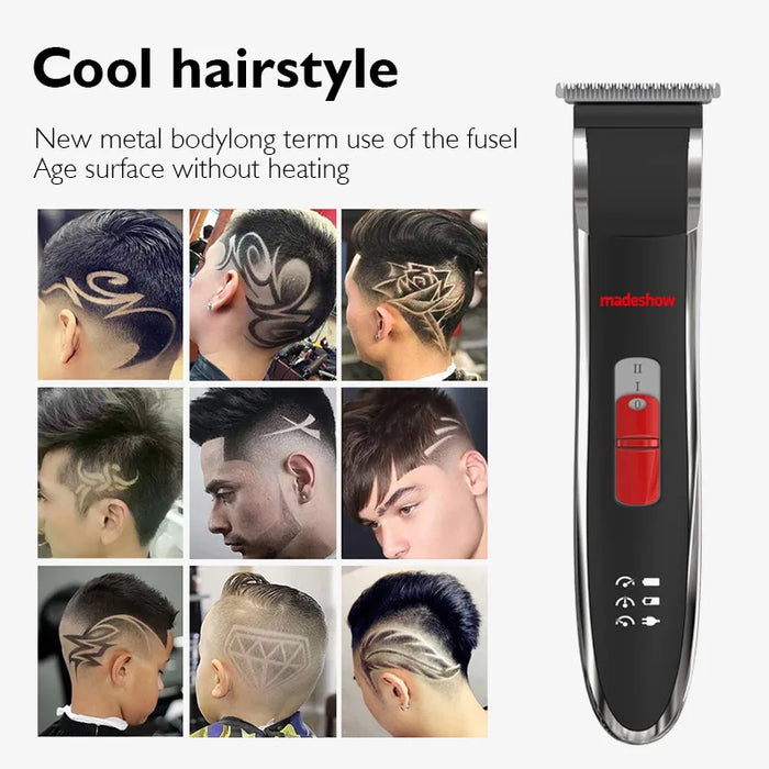 Professional Hair Clippers Madeshow M1 Hair Trimmer for Men Cordless Finishing Hair cutting Machine For Barbers Beard Trimmer