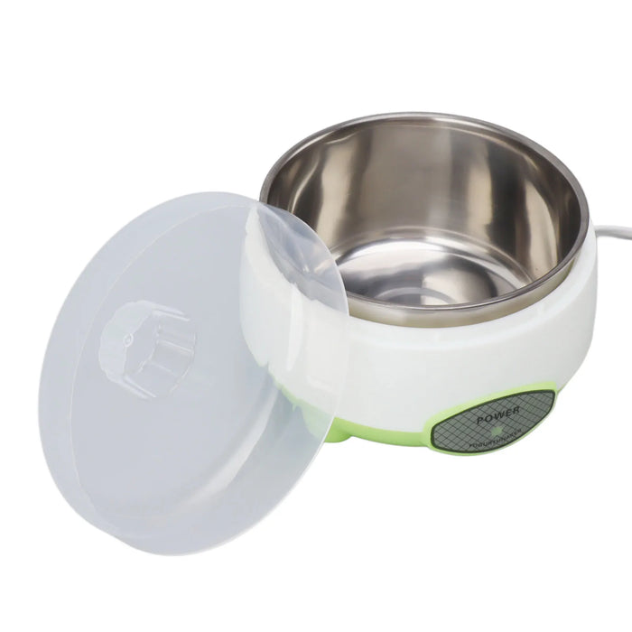 Compact Yogurt Maker Machine Stainless Steel Container Yogurt Maker for Homemade DIY Yogurt Green 15W DIY Yogurt Maker Machine