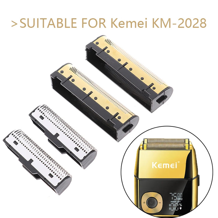 Replacement Blade Net Cover for Kemei KM2028 Original Professional Blades Set Hair Trimmer Clipper Cutting Shaving Accessories