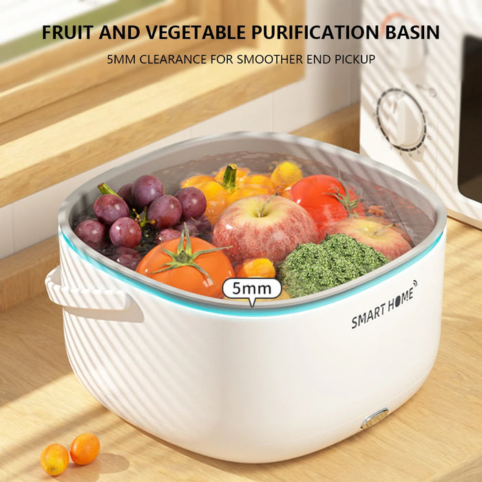 Vegetables Cleaning Basket Remove Pesticide Residues Fruits Vegetable Washer Shock Absorbing Suction Cup Home Kitchen Appliances