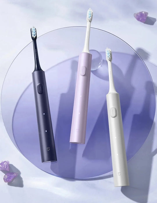 XIAOMI Mijia Sonic Electric Toothbrush T302 With 4 Brush Heads IPX8 Waterproof Wireless Charging 4 Modes Cleaning Tooth Brushes