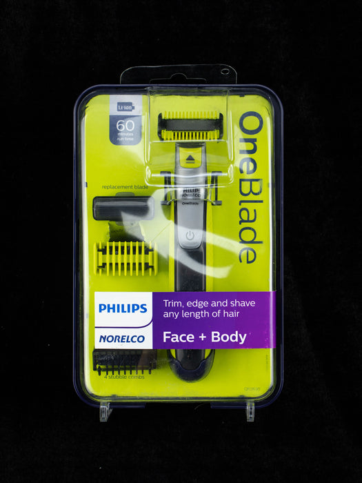 Philips Norelco OneBlade Rechargeable Hybrid Electric Trimmer and Shaver QP2630 Original Packing