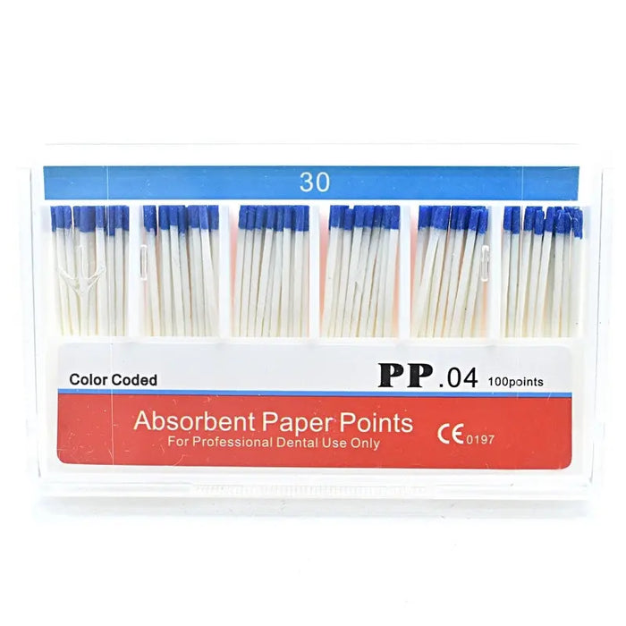 Dental Absorbent Paper Points 0.04taper Root Cancel Endodontics Cotton Fiber Tips Dentist Product