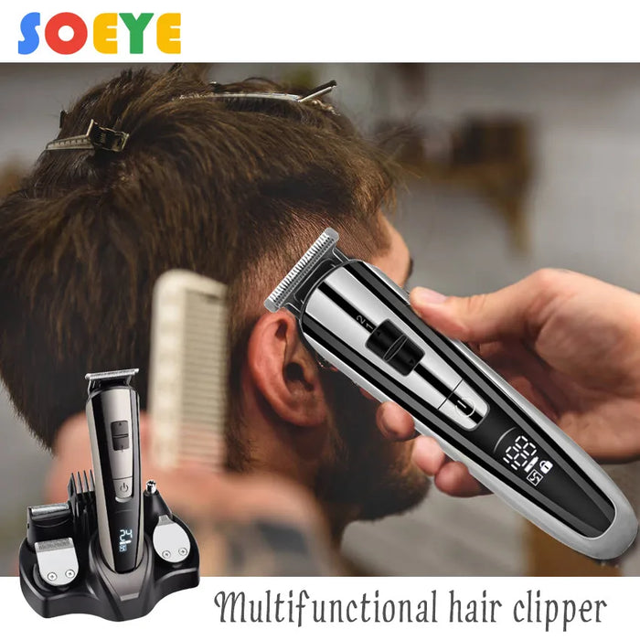 Electric Hair Clipper beauty kit 5in1 Hair trimmer Multifunction Beard trimmer for Men's electric shaver Clipper professional