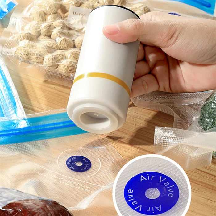 Mini Vacuum Sealer Portable Usb Electric Air Pump Mini Fresh-Keeping Handheld Vacuum Sealing Machine Food Vacuum Machine ﻿