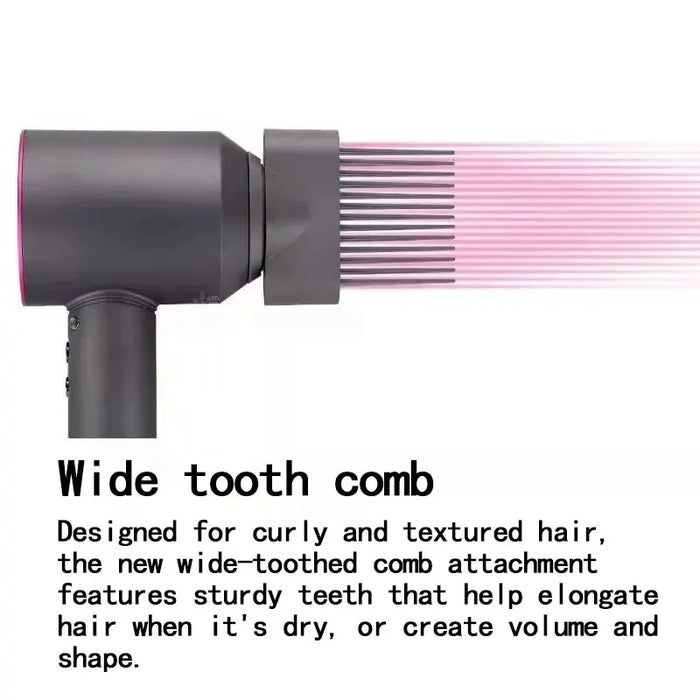 For Dyson Hair Dryer Wide Tooth Comb Attachment Fit Accessory For Dyson HD01 HD02 HD03 HD04 HD08 Hair Dryer Hair Styling Parts