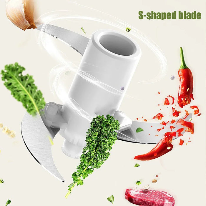 Mini USB Charging Meat Grinder Wireless Electric Garlic Press 350ml Chopper Garlic Masher Crusher Vegetable Kitchen Tools