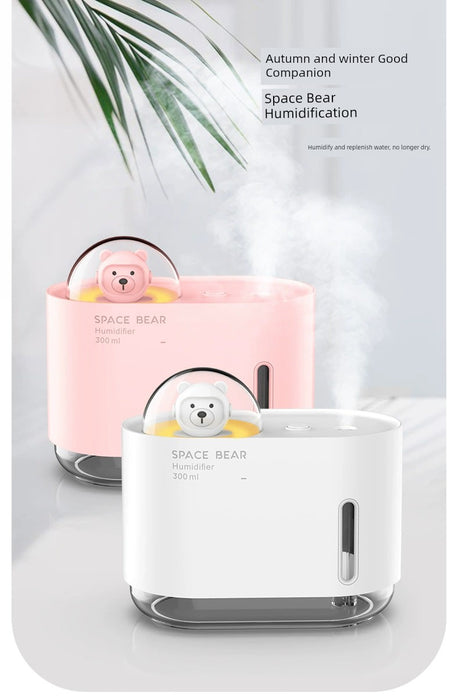 New Arrival Mini Humidifier USB Portable Cute Pet Small Night Lamp Mini Humidifier Cross-Border Small Humidifier