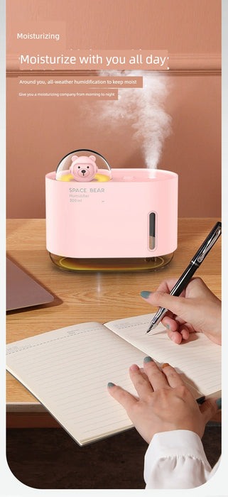 New Arrival Mini Humidifier USB Portable Cute Pet Small Night Lamp Mini Humidifier Cross-Border Small Humidifier