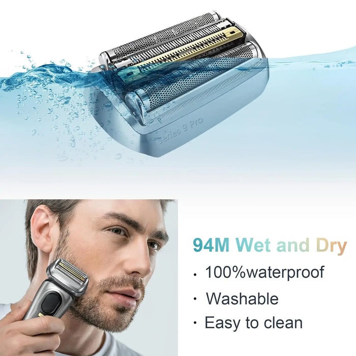 94M Electric Shaver Replacement Head For Braun Series 9 Electric Razors 290cc,9291cc,9370cc,9293s,9385cc,9390cc,9330s,9296cc