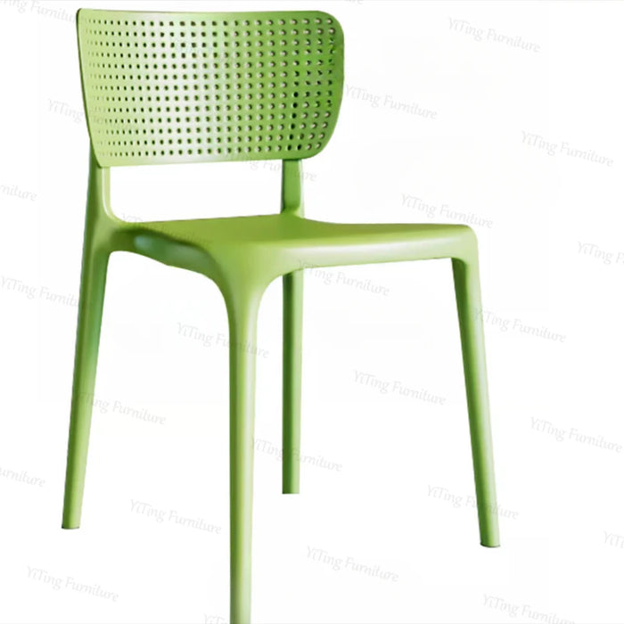 Nordic Modern Dining Chairs Plastic Comfort Backrest Dining Chairs Mid Century Modern Sillas De Comedor Home Furniture