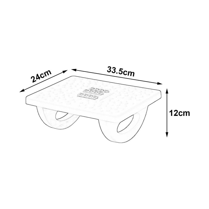 Office Foot Rest under Desk Foot Stool Support Desk Step for Work Home Study Computer