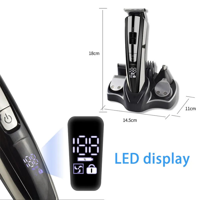 Electric Hair Clipper beauty kit 5in1 Hair trimmer Multifunction Beard trimmer for Men's electric shaver Clipper professional