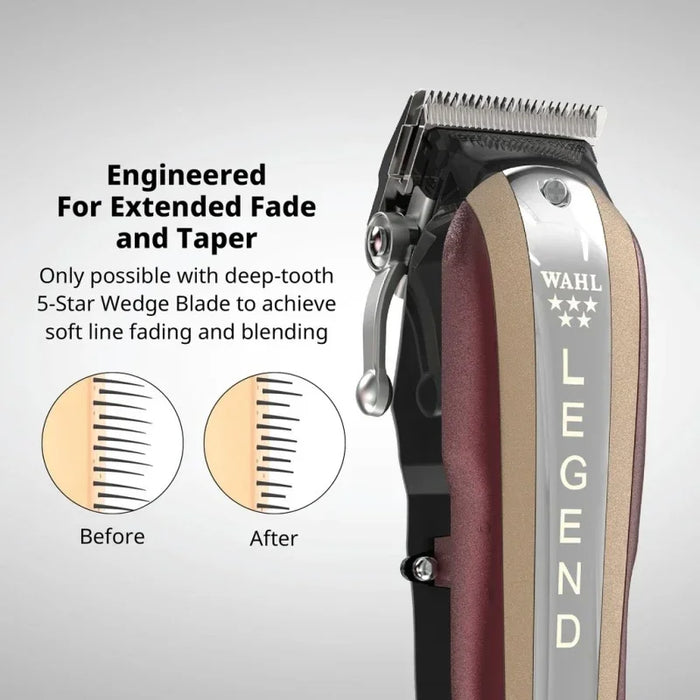 Original WAHL Clipper Original 5-Star Series Cordless Legend Hair Clipper #Wahl 8594