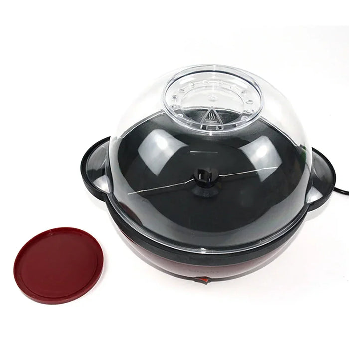 Popcorn Machine, Nonstick Plate, Electric Stirring with Quick-Heat Technology, Cool Touch Handles, Healthy Less Fat, 850W