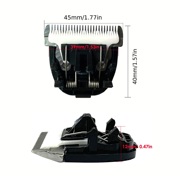 Ceramic Blade for Remington HC5810 HC5811 BaoRun X7 Pet Clipper P2 P6 P9 S1 Spare Knife Hair Trimmer Cutter Head