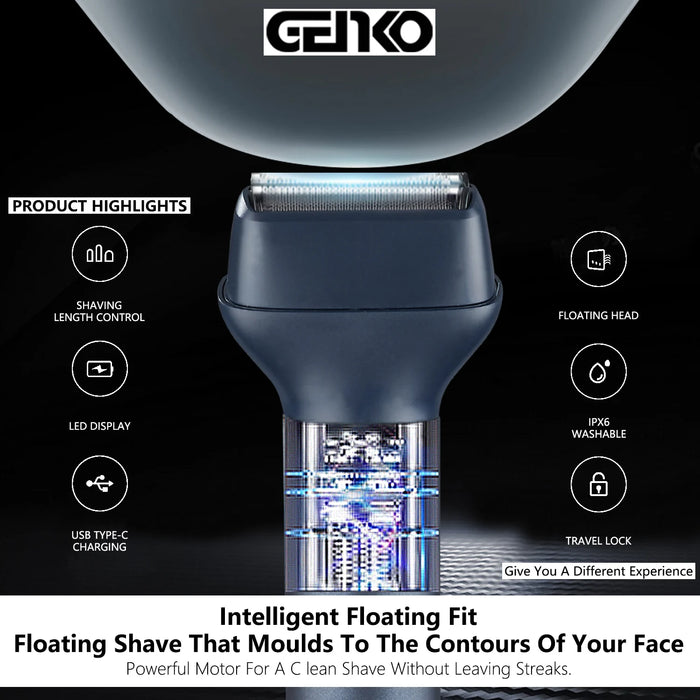 GENKO 5 IN 1 Multi Functional Hair Clipper Set For Men Upgraded Combination Electric Shaver Haircutting and Nose Hair Trimming