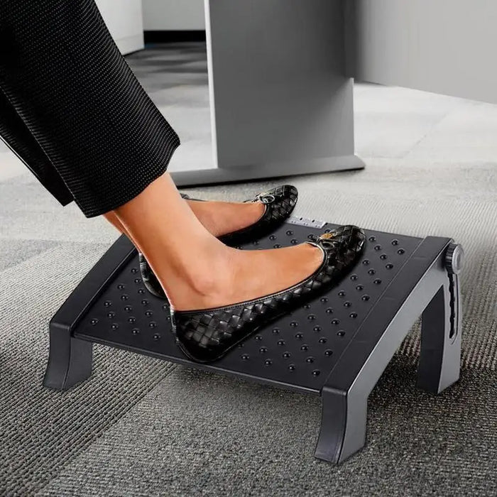 Desk Feet Rest Under Desk Foot Stool Step Stool Stable Structure Foot Support Discomfort Relief Easy To Clean For Car Train