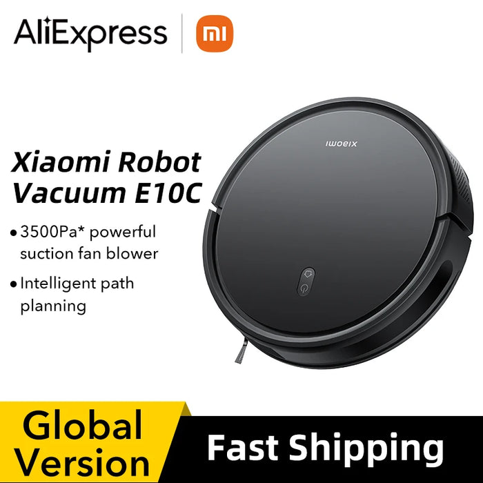 World Premiere Xiaomi Robot Vacuum E10C 3500Pa* powerfulsuction fan blower Intelligent path planning Easily track cleaning