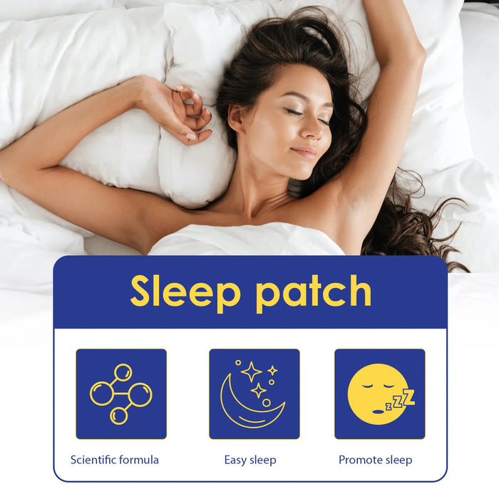 Insomnia Treatment Relieve Anxiety Decompression Headache Neurasthenia Soothing Plasters Body Relaxing Help Sleeping Patch