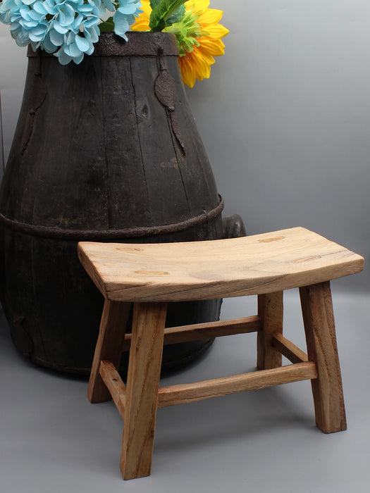 Newly Made Wooden Stool, Kids Chair, Solid Elm Wood