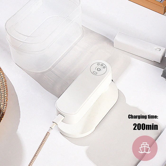 Mini Wireless Handheld Electric Iron Portable USB Rechargeable Garment Steamer 3 Gear Hanging Ironing Machine For Travel Home