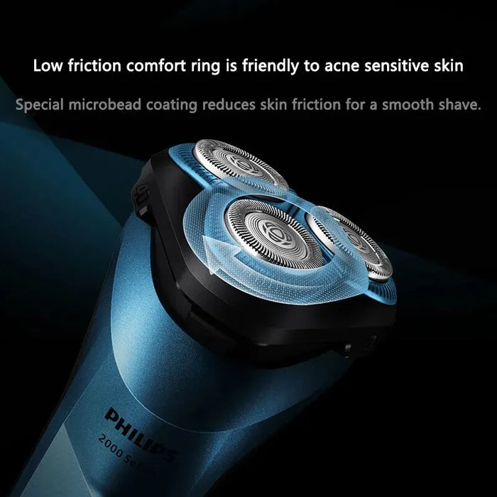 PHILIPS S2313 New 2 Series Upgrade Model USB Interface Men's Recommended Trend Portable Full Body Wash Razor for Boyfriend