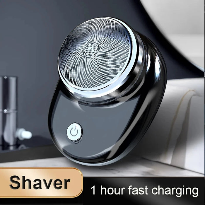 2024 New Electric Shaver Charging Mini Pocket Travel Razor Portable Wireless Detachable Shaver Facial Beard Trimmer Machine