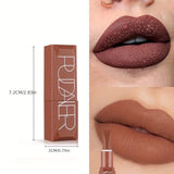 Waterproof Matte Lipstick, Long-Lasting Lip Color, Easy to Apply, High Pigment Lipstick, Suitable for All Parties and Festivals
