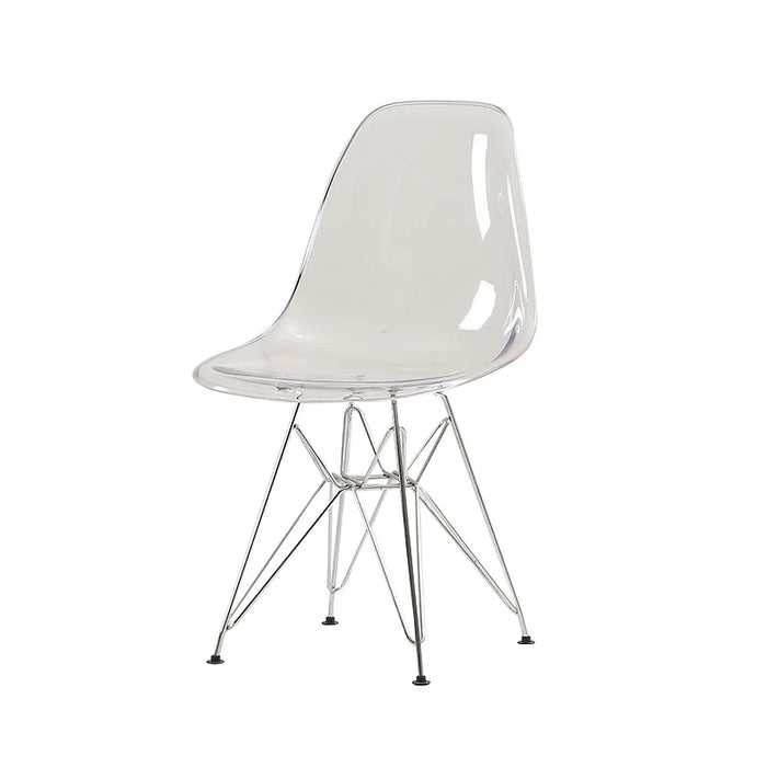 Joylove PC Chair Fashion Simple Transparent Plastic Chair Dining Chair Simple Creative Personality Dining Chair Coffee Chair