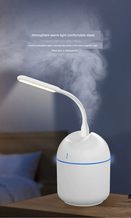 Fat Small Air Humidifier Mute USB Aroma Diffuser Household Bedroom Portable Good-looking Large Spray Humidifier