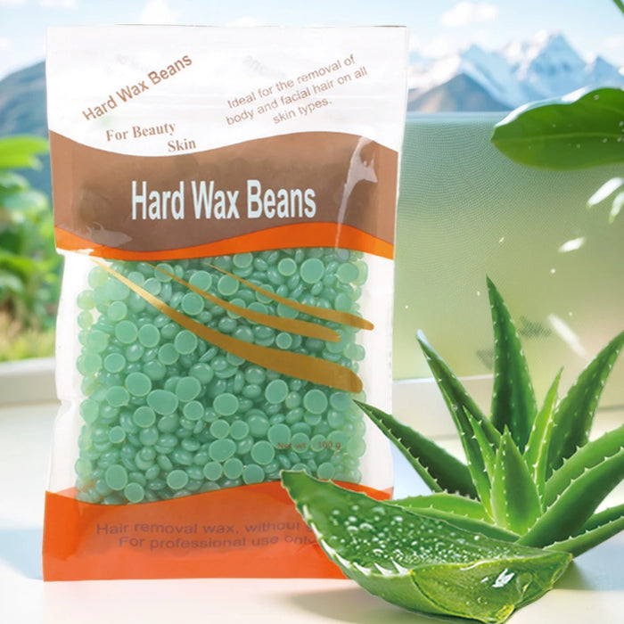 Wax Beans Solid Hair Remover No Strip Depilatory Hot Film Hard Wax Bead Hair Removal for Body Eyebrow Bikini Face Leg