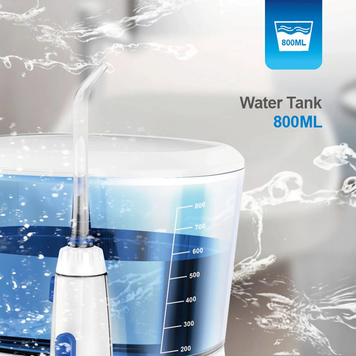 Electric Water Flosser Jet Pick Oral Irrigator 800ml Dental Teeth Cleaner