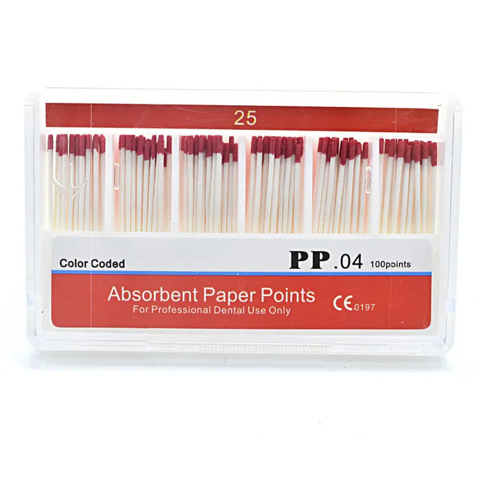 Dental Absorbent Paper Points 0.04taper Root Cancel Endodontics Cotton Fiber Tips Dentist Product