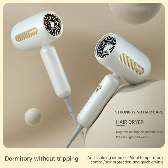 Professional Ionic Hair Dryer Powerful Quick Drying Hair Dryer Low Noise Hair Care Thermostat Portable Hair Dryers & Accessories