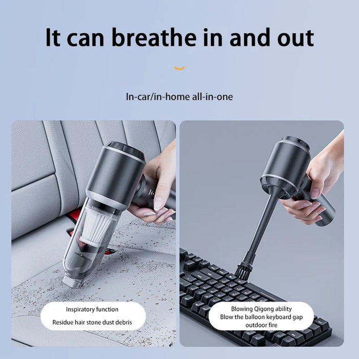 Xiaomi MIJIA Car Vacuum Cleaner 9200000PA Wireless Mini Handheld Strong Suction Clean Machine Portable Vacuum Clean For Home Hot