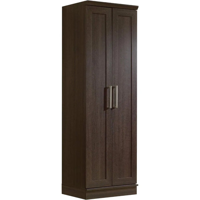 Sauder HomePlus Storage Pantry cabinets, L: 23.31" x W: 17.01" x H: 71.18", Dakota Oak finish