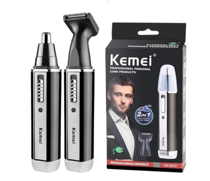 Kemei 4 em 1 recarregável elétrica tudo em um aparador de cabelo para os homens grooming kit barba aparador sobrancelha