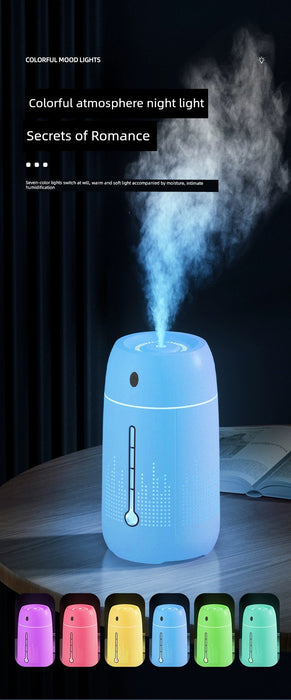 Humidifier For Home USB Aromatherapy Air Atomizer Gift Ambience Light Desktop Spray Integrated Large Capacity Car