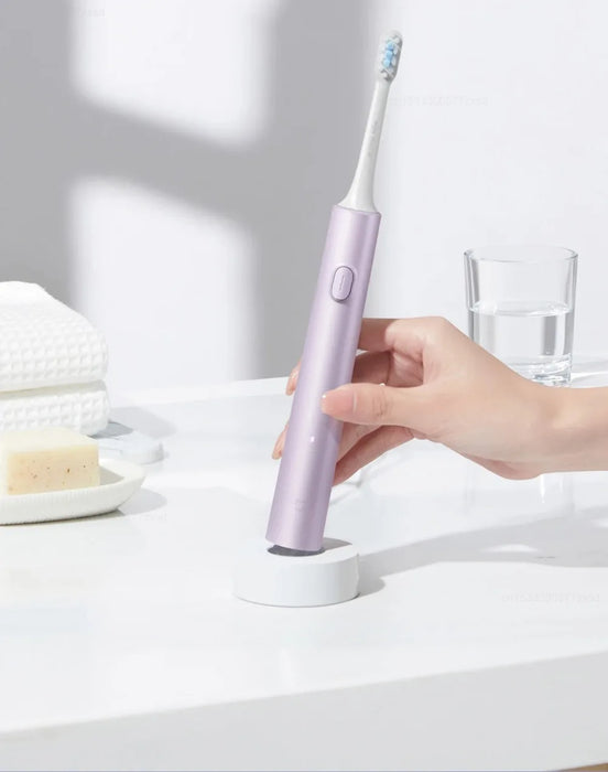 XIAOMI Mijia Sonic Electric Toothbrush T302 With 4 Brush Heads IPX8 Waterproof Wireless Charging 4 Modes Cleaning Tooth Brushes