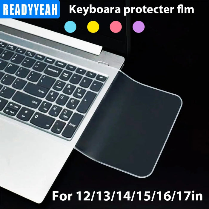 Laptop Keyboard Cover Protector For 12-17 In Waterproof Dustproof Ultrathin Silicone Notebook Computer Keyboard Protective Film