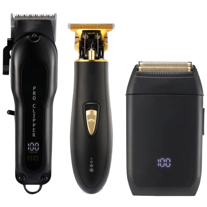 Professional A1 5 Star Madeshow M8F Cordless Hair Clipper&Trimmer&Foil Shaver For Barbers and Stylists