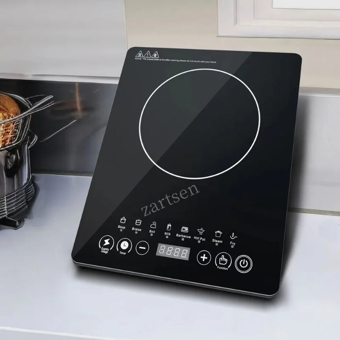 Electric Induction Cooker Waterproof High Power Magnetic Induction Cooker Intelligent Hot Pot Stove Induction Cooktop