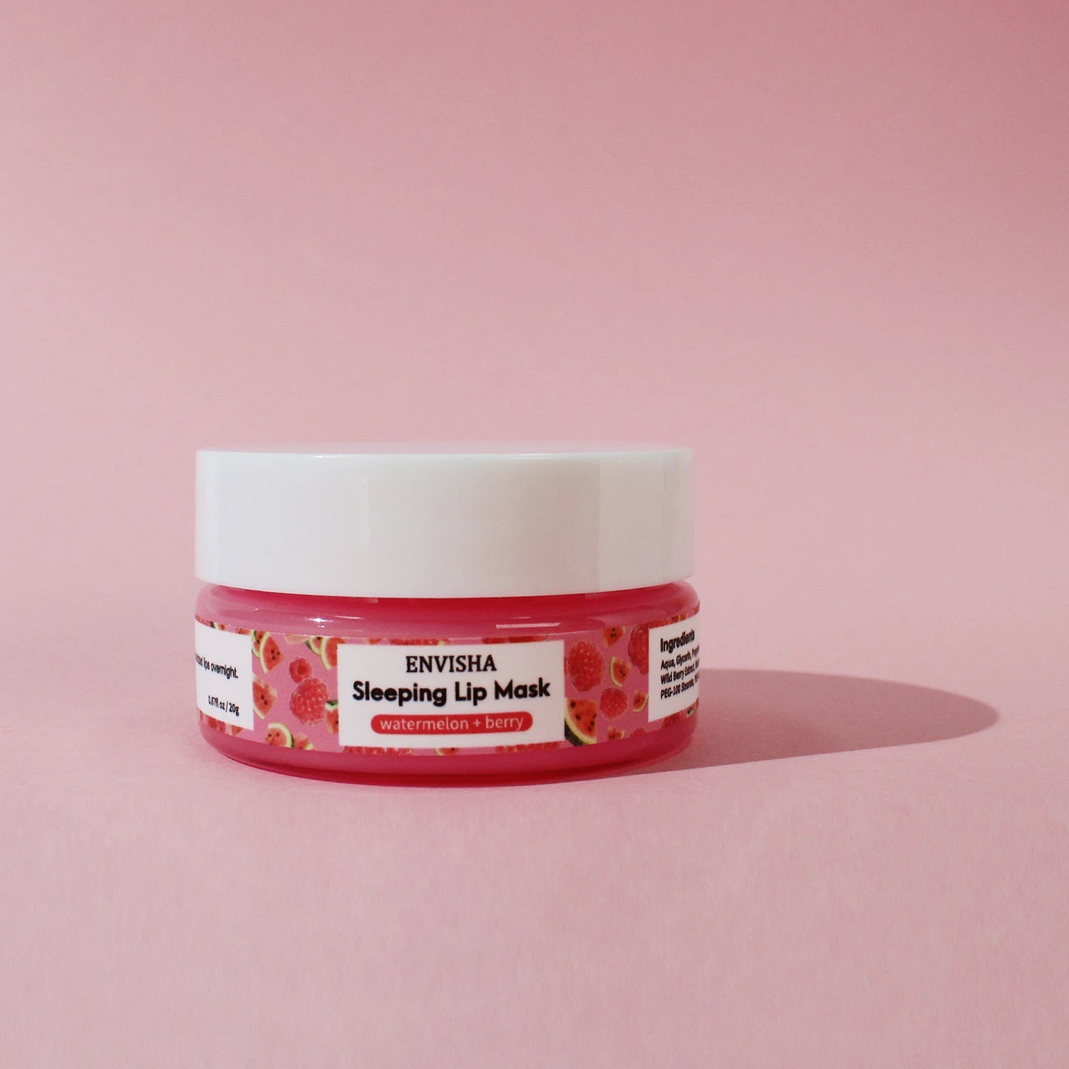ENVISHA Mango Lip Sleep Mask Night Sleeping Maintenance Moisturizing Fade Lip Lines Nourishing Lip Balm Skin Care Beauty Health