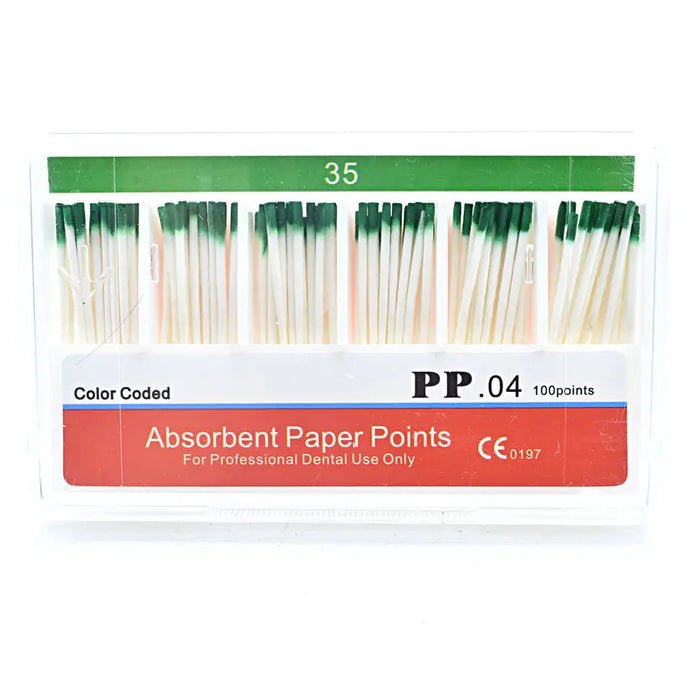 Dental Absorbent Paper Points 0.04taper Root Cancel Endodontics Cotton Fiber Tips Dentist Product