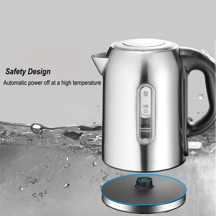 Electric Kettle 1.7L Fast Hot boiling Stainless Water Kettle Teapot Intelligent Temperature Control Kitchen Appliances EU Plug