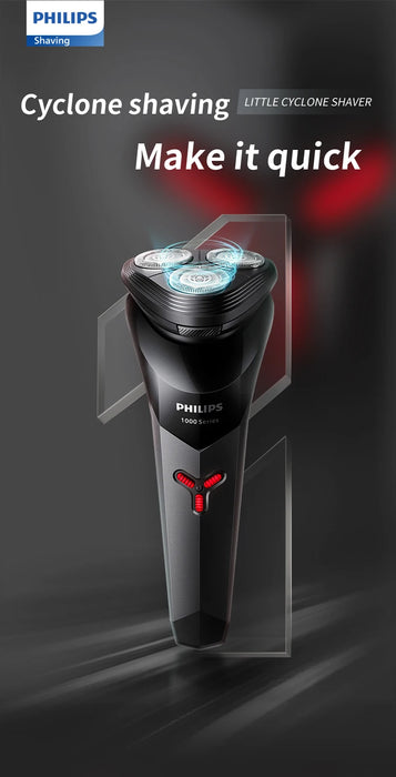 PHILIPS S1113 USB Interface Men's Recommended Fashionable Portable Full-body Water Wash New 1 Series Upgrade Electric Shaver